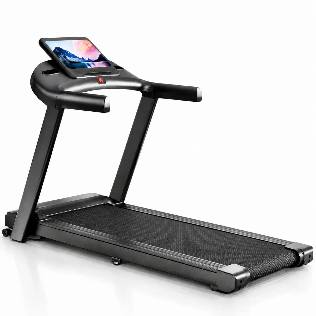 Folding Home Treadmill with Large Display, Handrails and 2.0 HP Motor