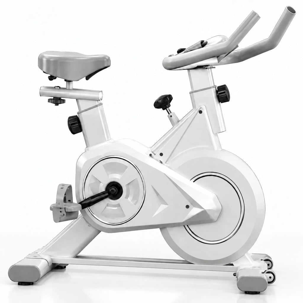 Compact Magnetic Spin Bike with 4 kg Flywheel and LCD Display