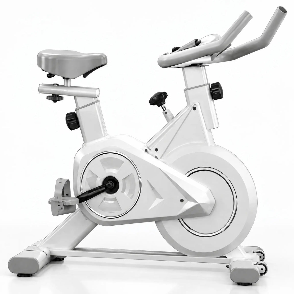 Compact Magnetic Spin Bike with 4 kg Flywheel and LCD Display