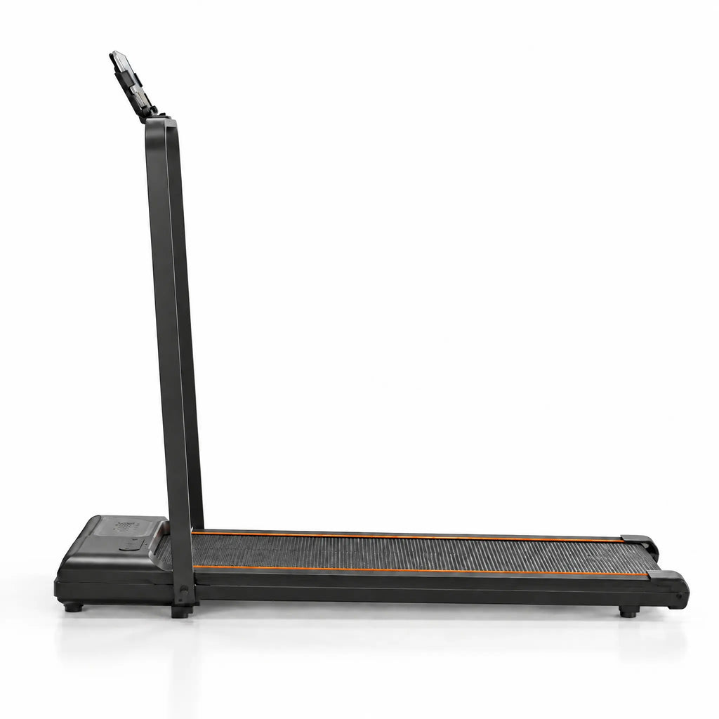 Mini Foldable Walking Pad with Handrail, Phone Holder and Remote Control