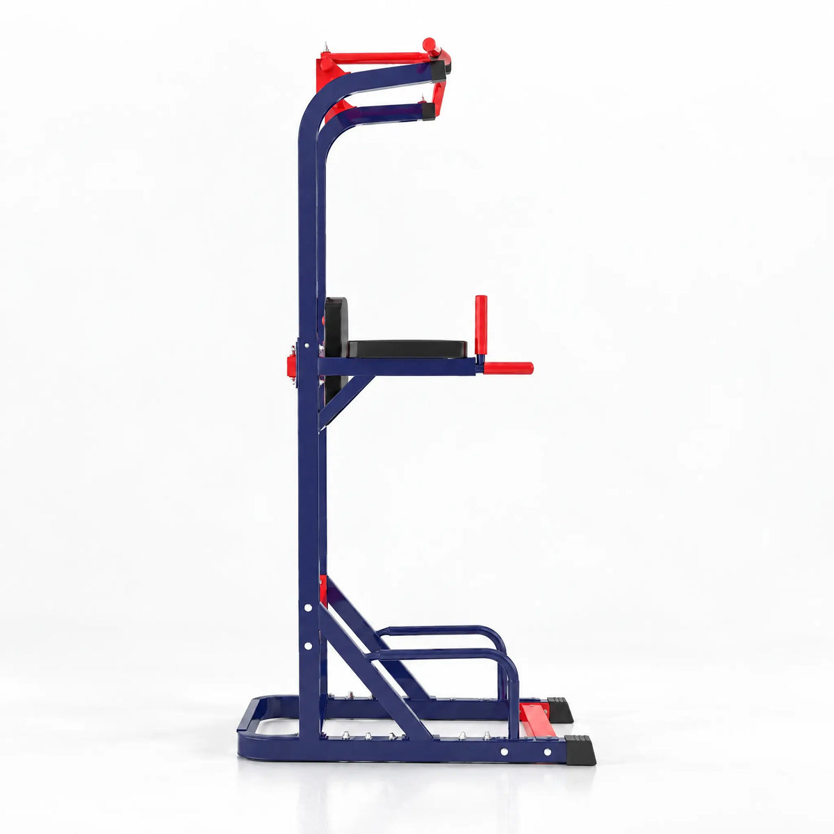 Power Tower with Multi-Grip Pull-Up Bar and Padded Dip Arms