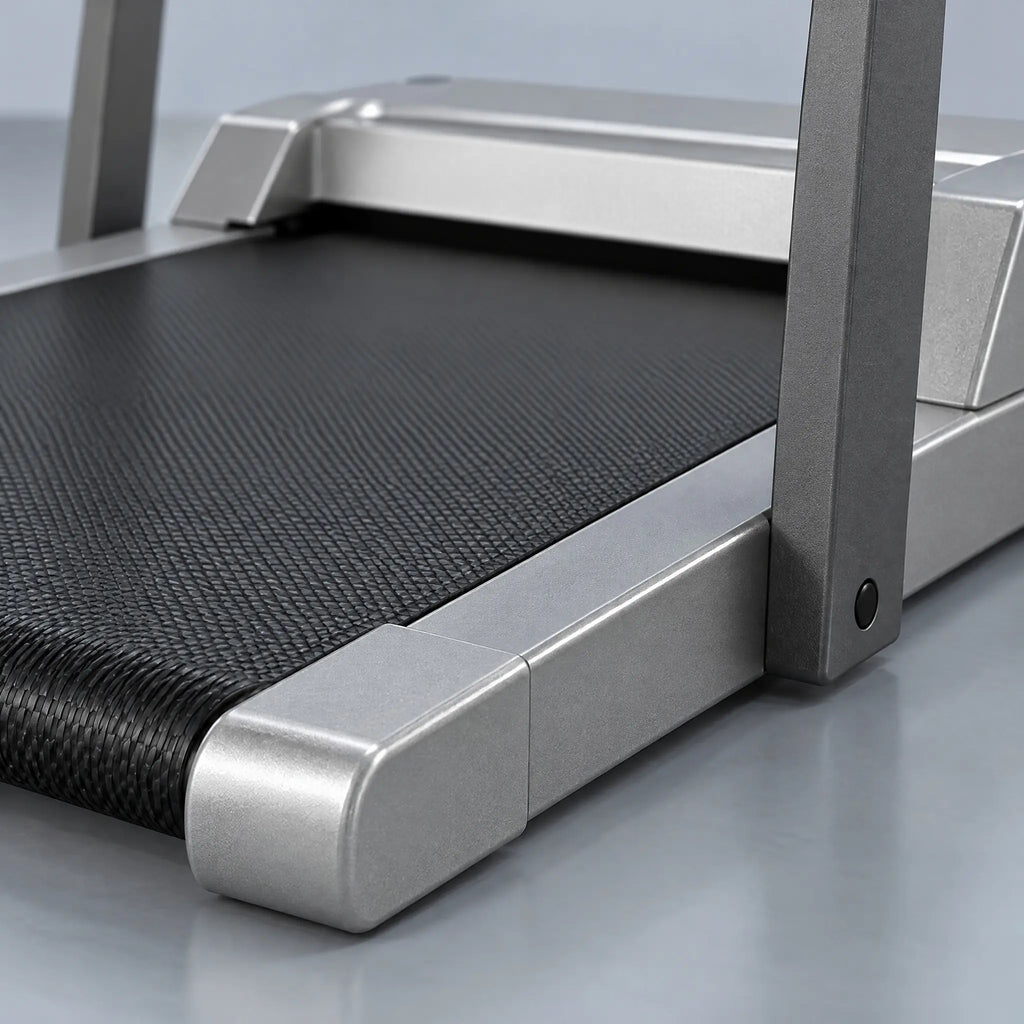 Foldable Under-Desk Walking Pad with Handrail and Tablet Holder