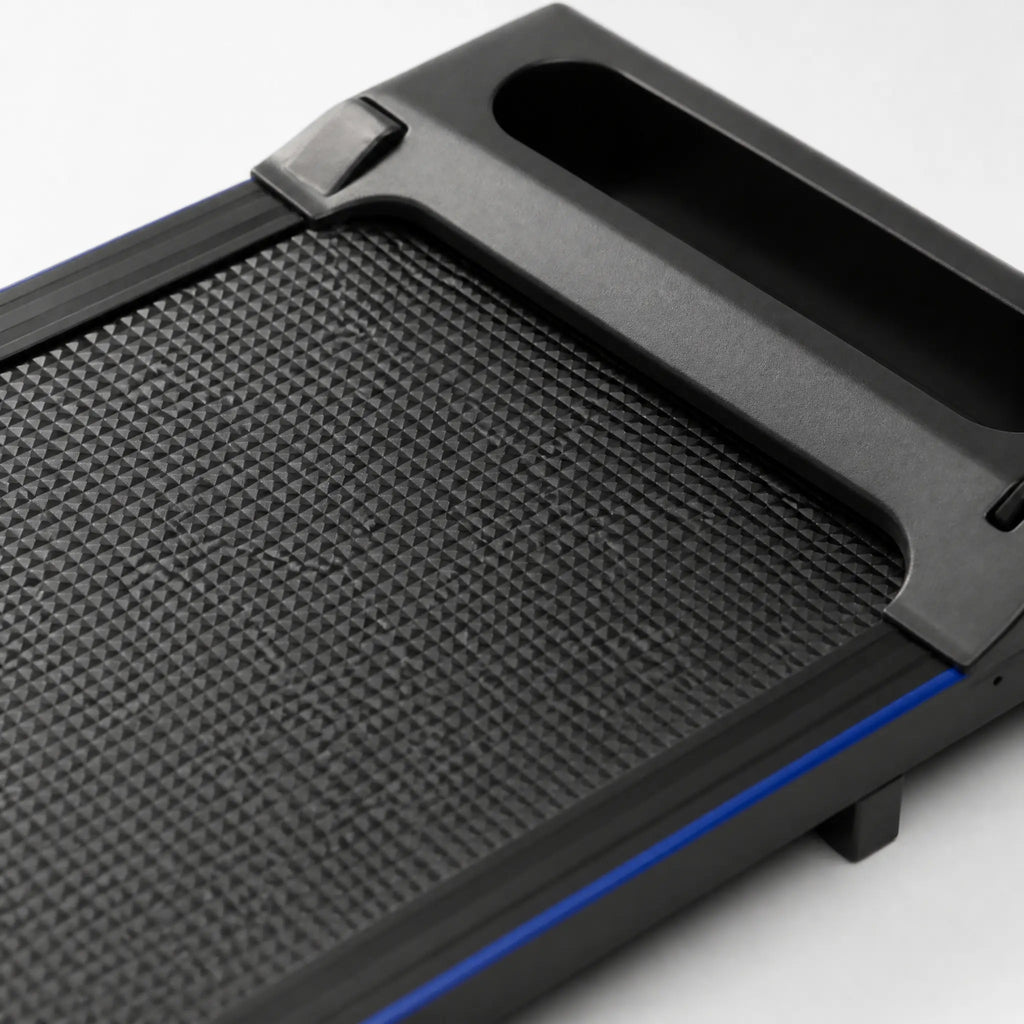 Compact Slim Walking Pad with LED Display and Remote Control, Black
